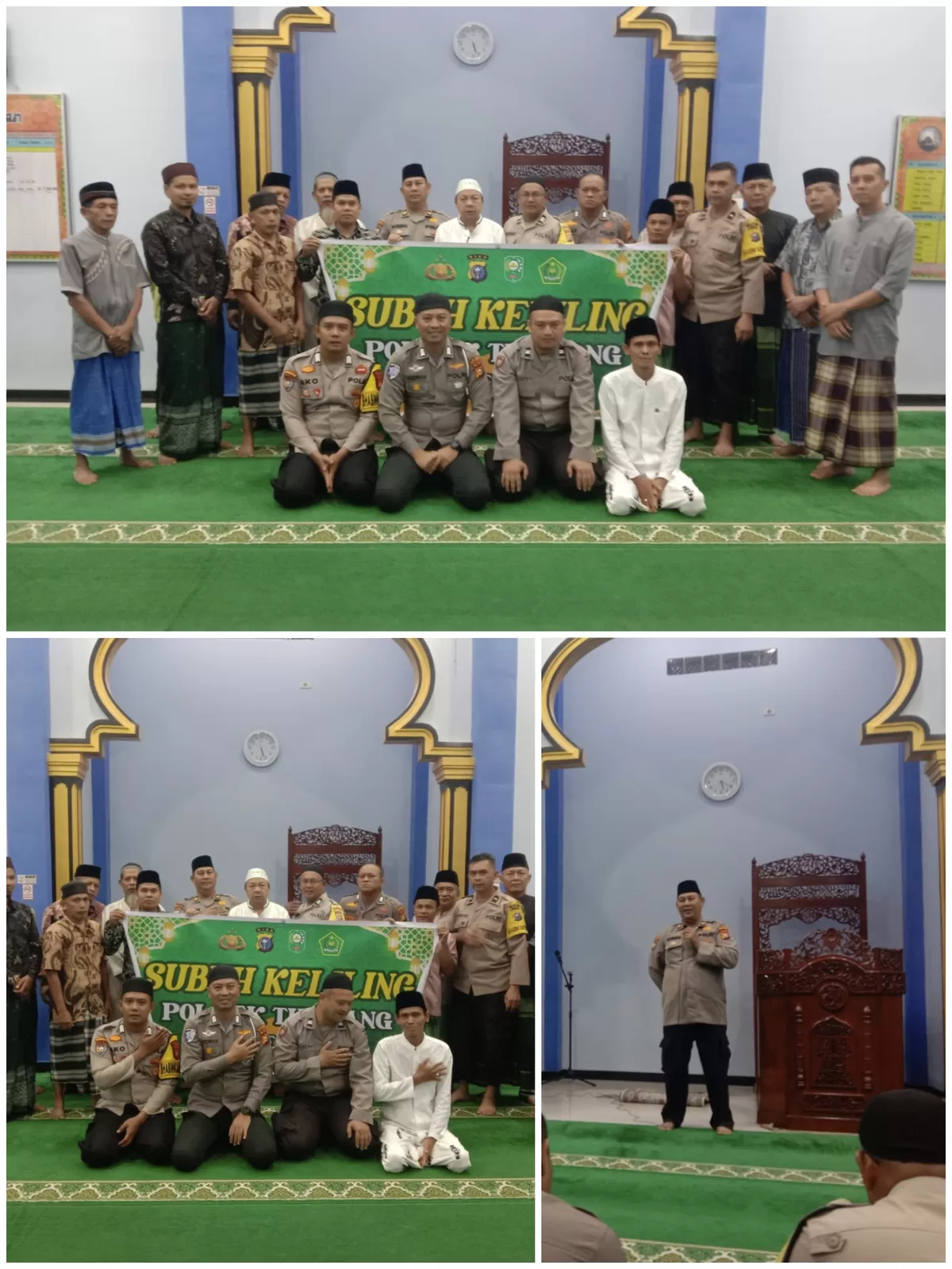 Subuh Keliling Upaya Cegah Gangguan Kamtibmas Melalui Pendekatan Religi