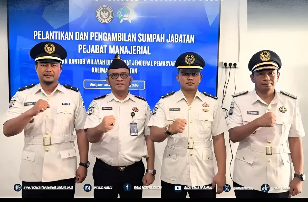 Karutan Rantau Bersama Pegawai Baru Pelantikan