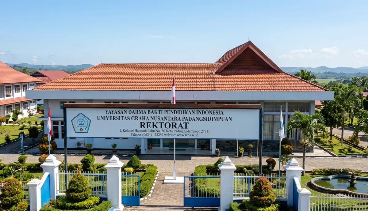 Ilustrasi gedung Universitas Graha Nusantara (UGN) Padangsidimpuan, Sumatera Utara (Istimewa)