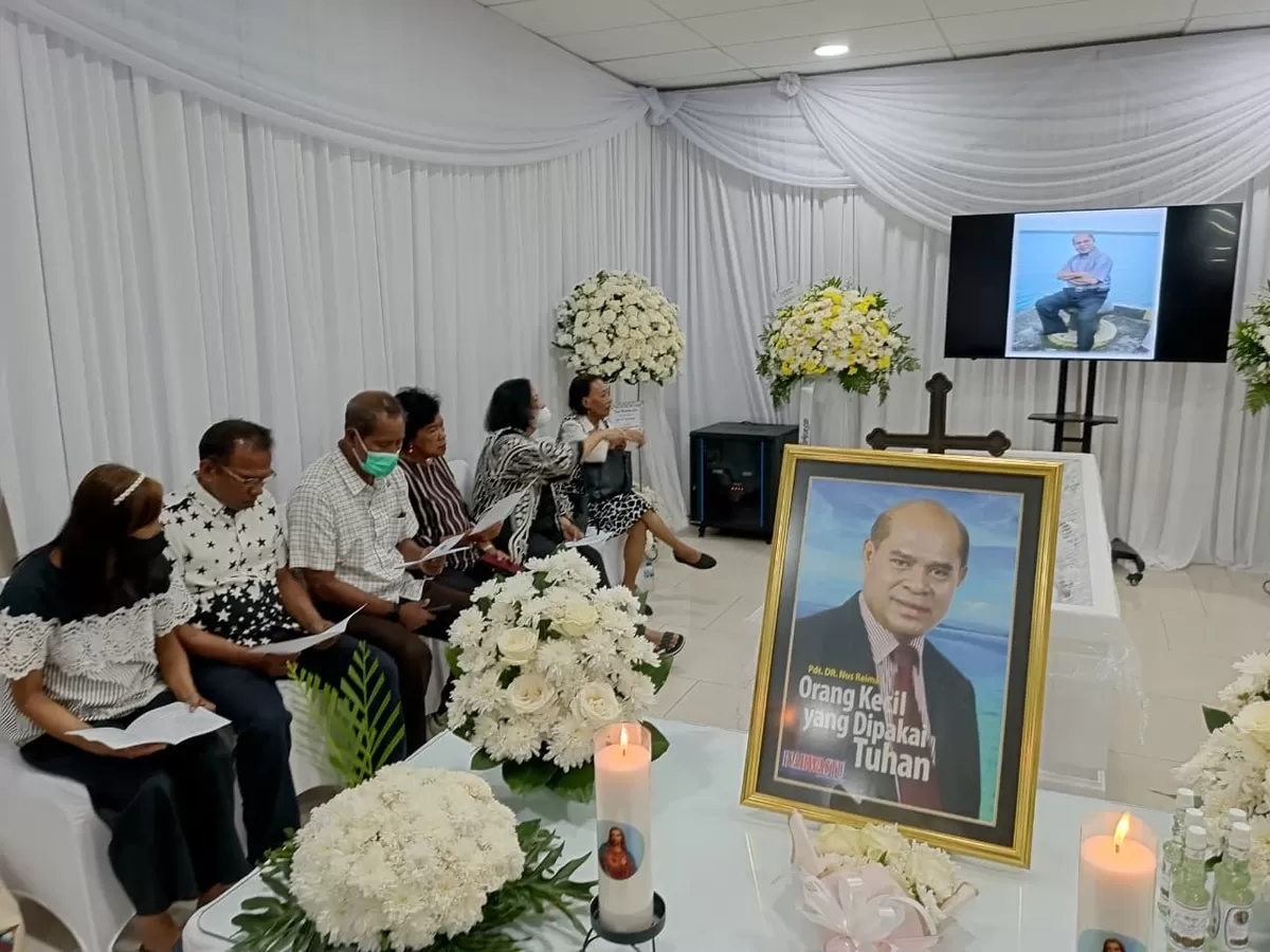 Ibadah Penghiburan atas Wafatnya Pdt. Dr. Nus Reimas (Foto: Istimewa)