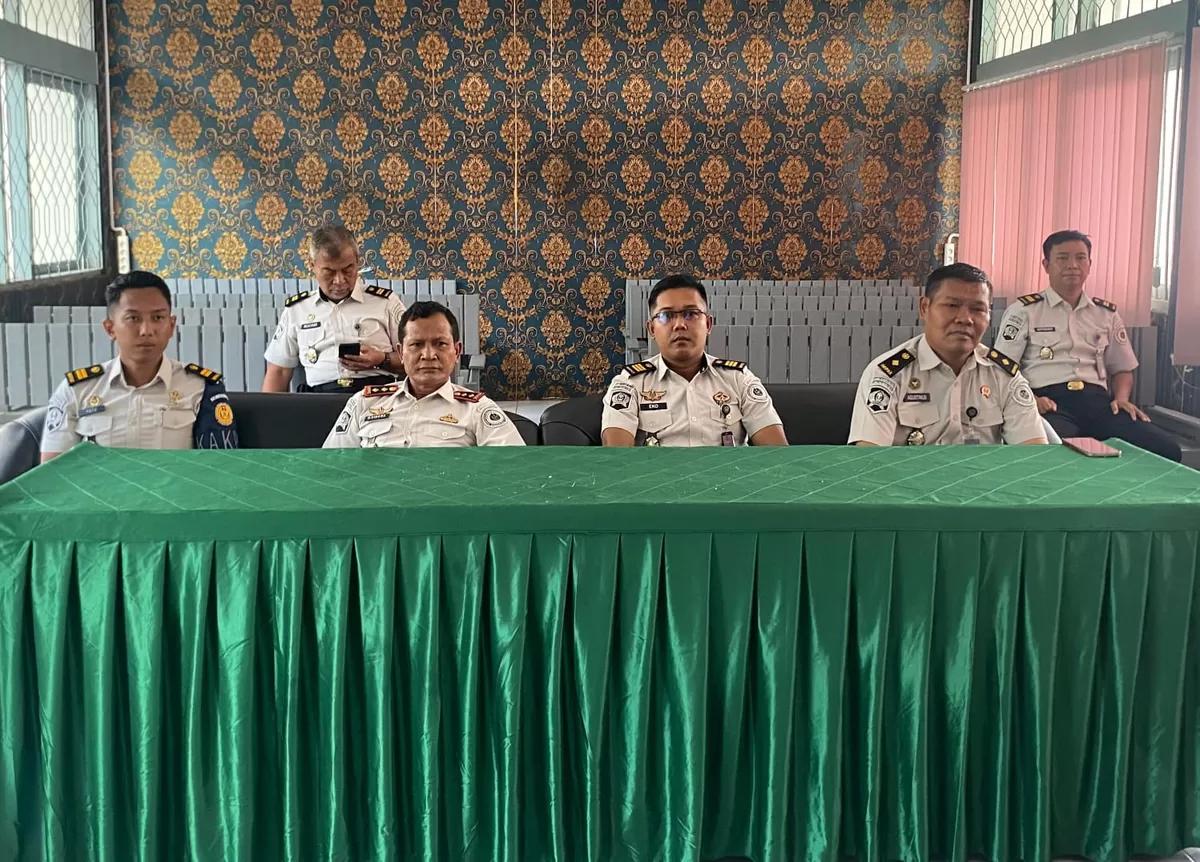 Kalapas Muara Teweh dan Jajaran Saat Mengikuti Seminar Nasional Pemasyarakatan