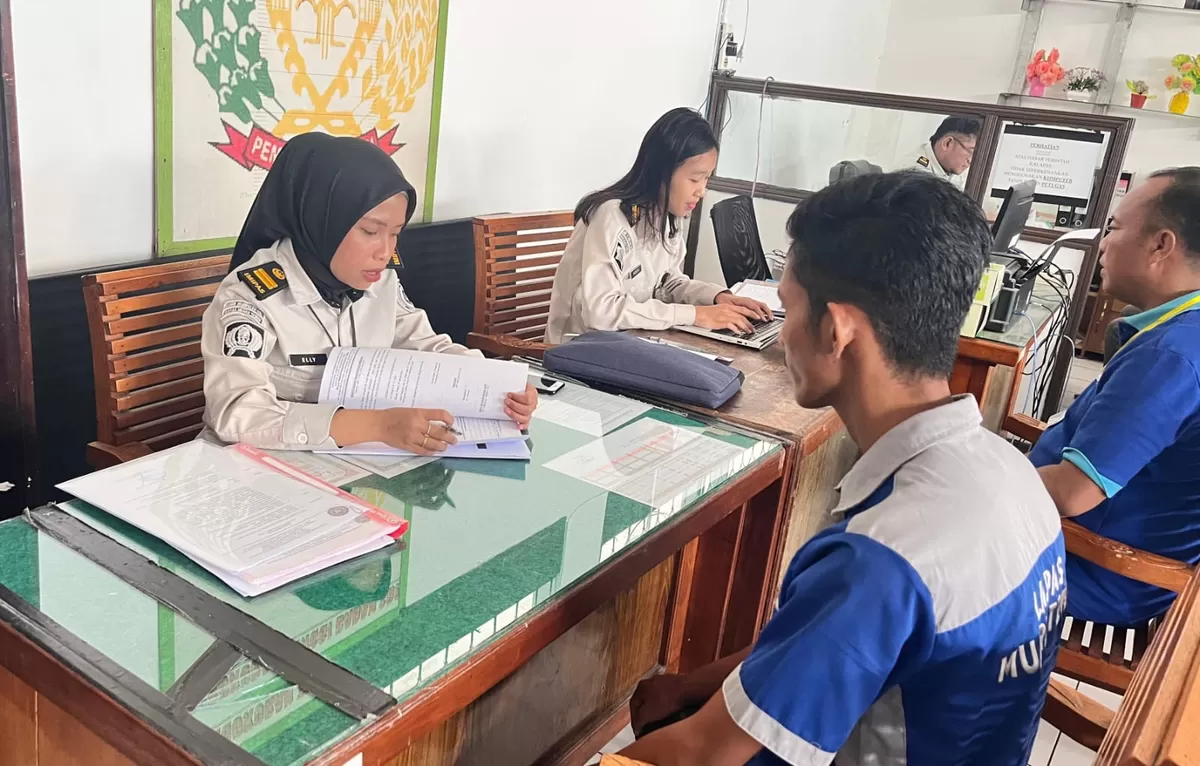PK Bapas Muara Teweh Bersama Klien