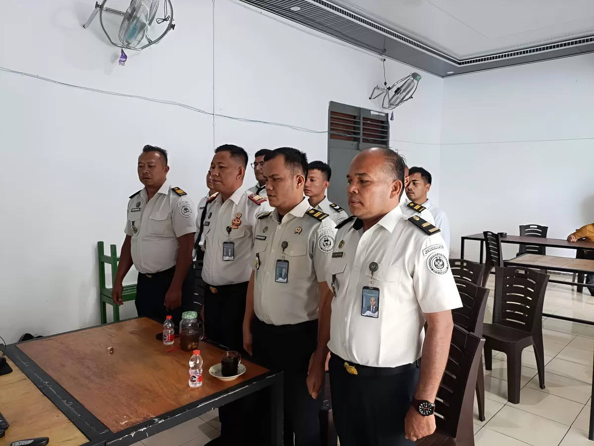 Kalapas Gunungtua dan Jajaran Saat Mengikuti Kegiatan Seminar Nasional