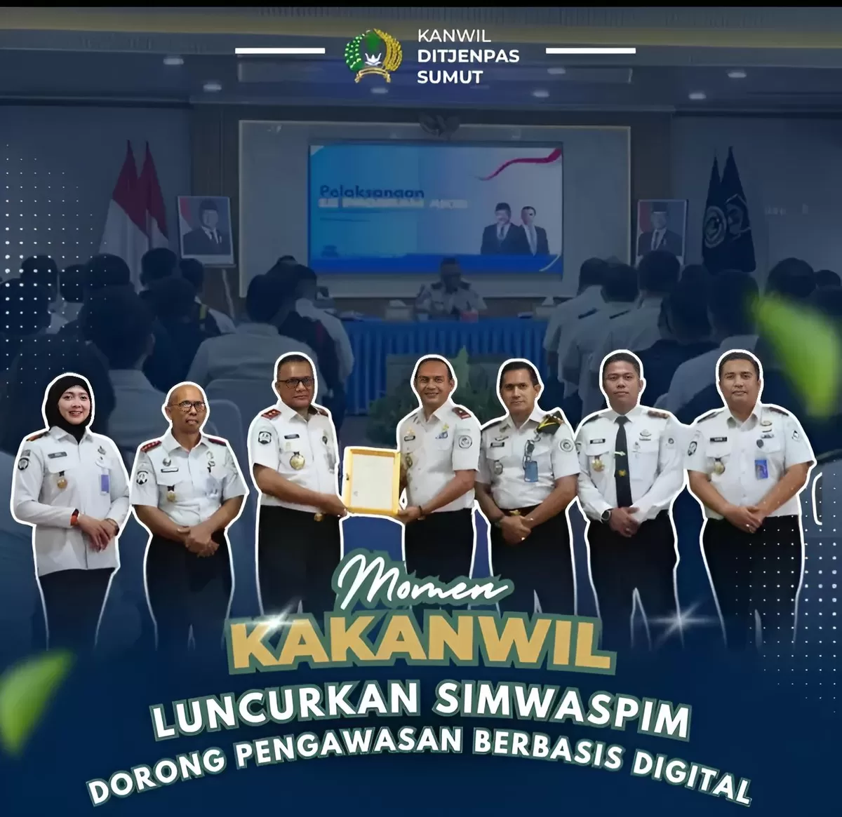 Kakanwil Ditjenpas Sumut Saat Berikan Penguatan Tusi di Lapas Kelas I Medan