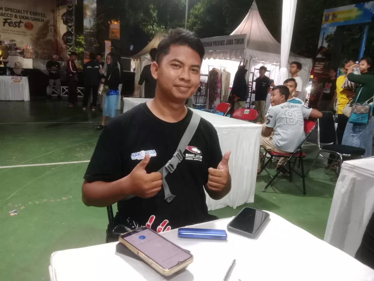 Ketua Panitia Jember 5K Fun Run, Hudan