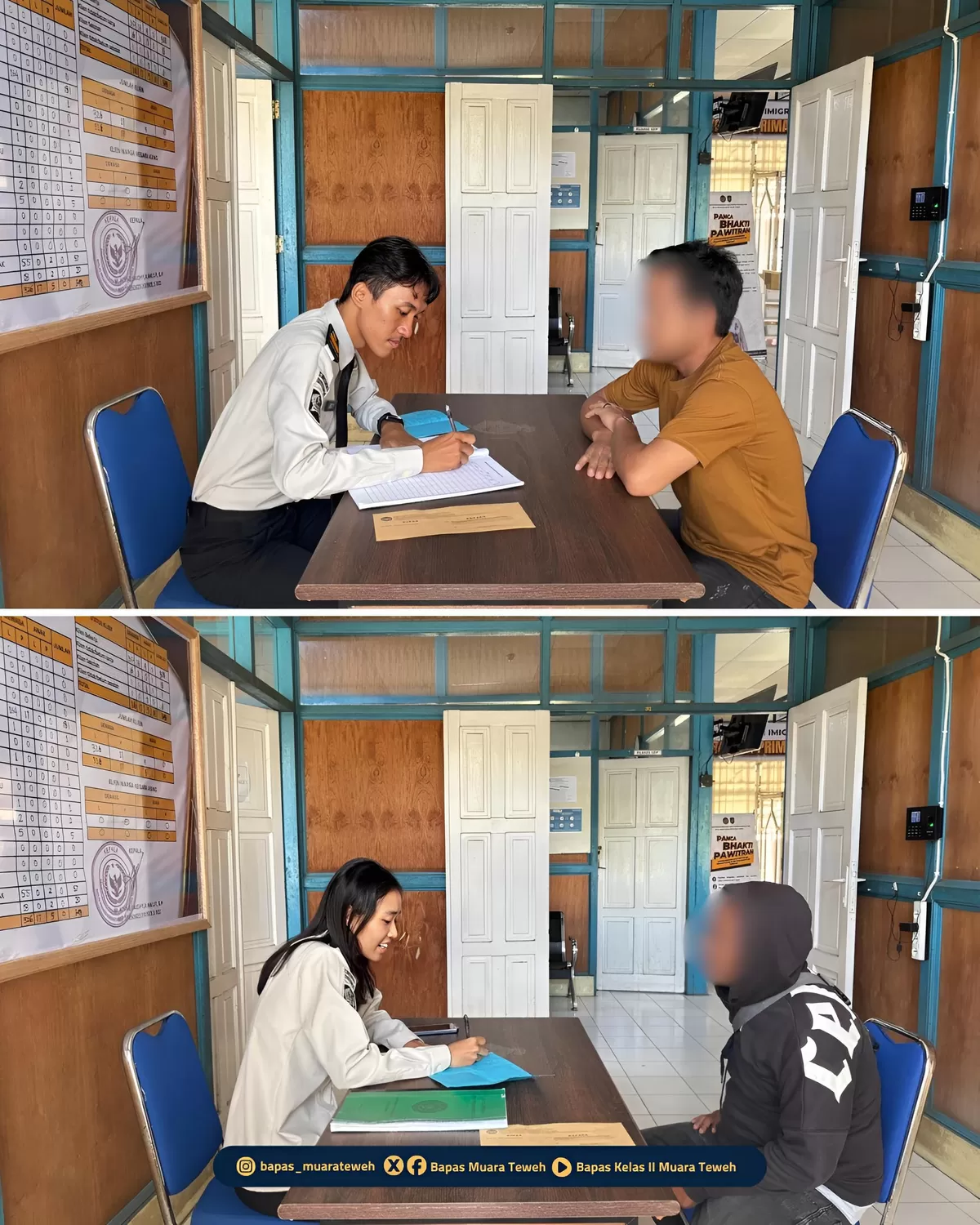 PK Bapas Muara Teweh Bersama Klien