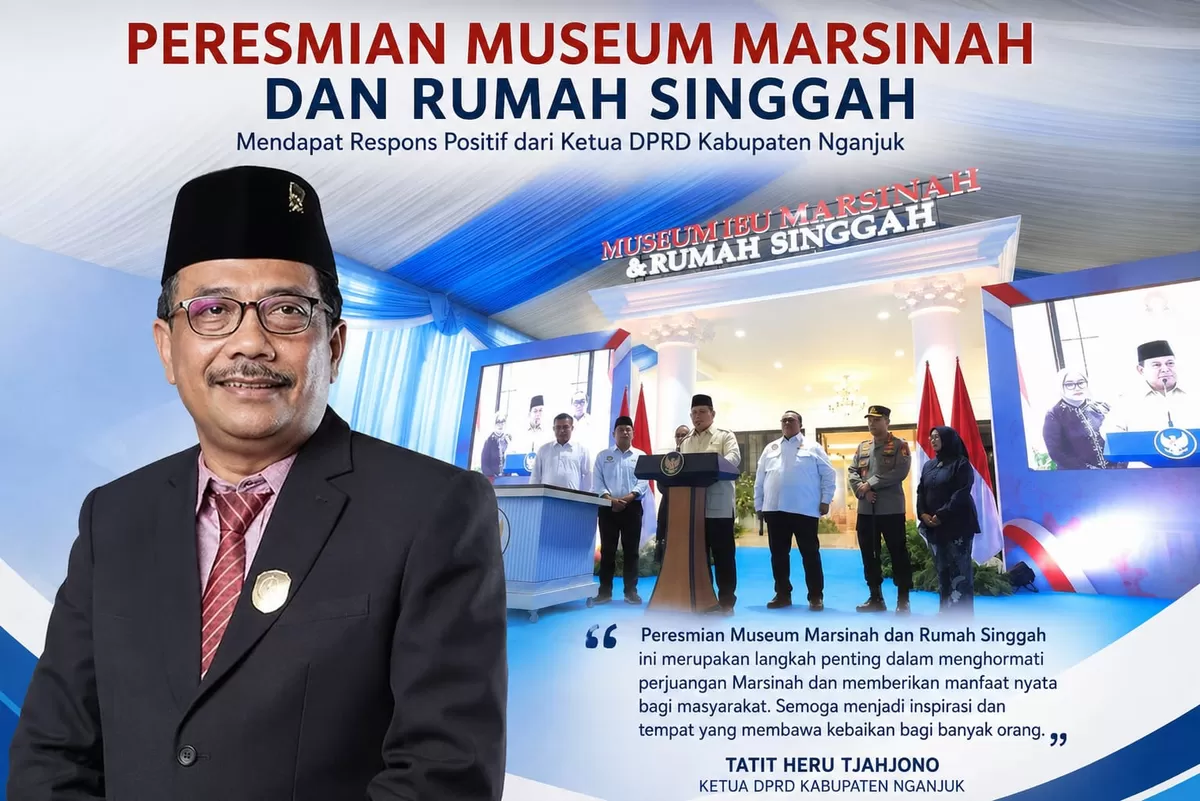 Tatit Heru Tjahjono Ketua DPRD Kabupaten Nganjuk, Jawa Timur  (Sakera Nawacita)