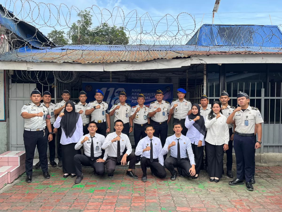Kalapas Kotapinang dan Jajaran Saat Peringatan Harkitnas Ke-118