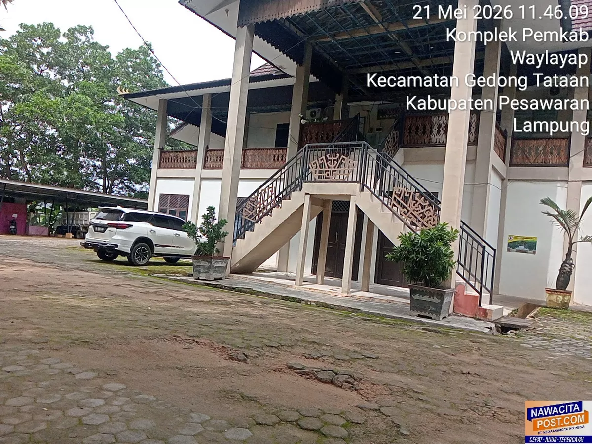 Kantor Dinas Lingkungan Hidup (DLH) Kabupaten Pesawaran, Lampung  (Amrulloh Nawacita)