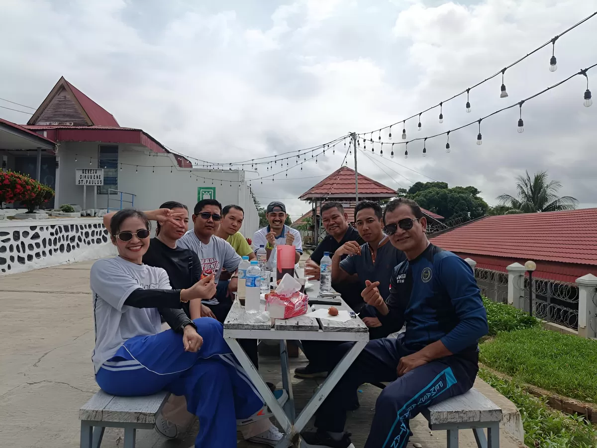 Kalapas Muara Teweh dan Jajaran Saat Kegiatan Coffee Morning