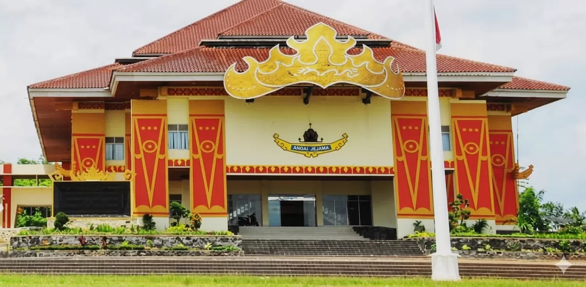 Kantor Bupati Pesawaran, Lampung  (Amrulloh Nawacita)