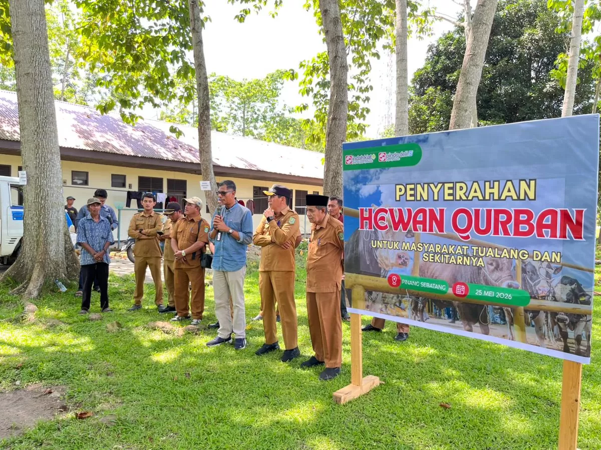 PT IKPP Perawang Salurkan 12 Ekor Sapi, Sambut Hari Raya Idul Adha, Untuk Masyarakat di Wilayah Operasional Perusahaan