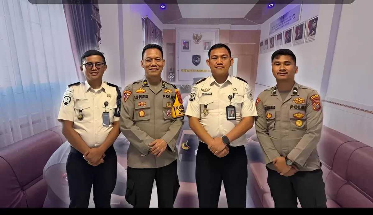 Karutan Humbahas Bersama Kabag Ops Polres Humbang Hasundutan