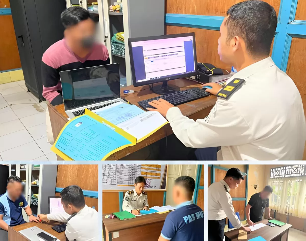 PK Bapas Muara Teweh Bersama Klien