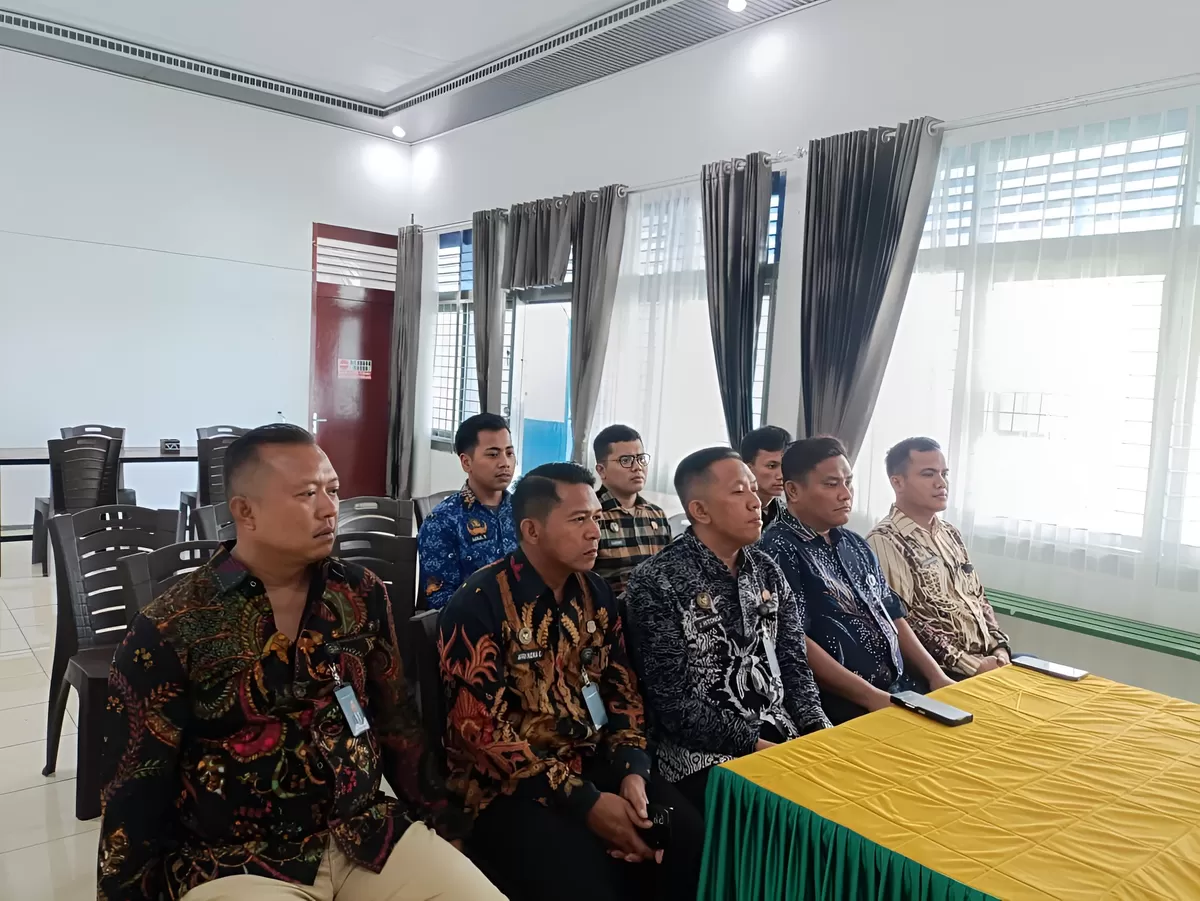 Kalapas Gunungtua dan Jajaran Saat Mengikuti Sosialisasi Permenimipas Nomor 3 dan 4 Tahun 2026