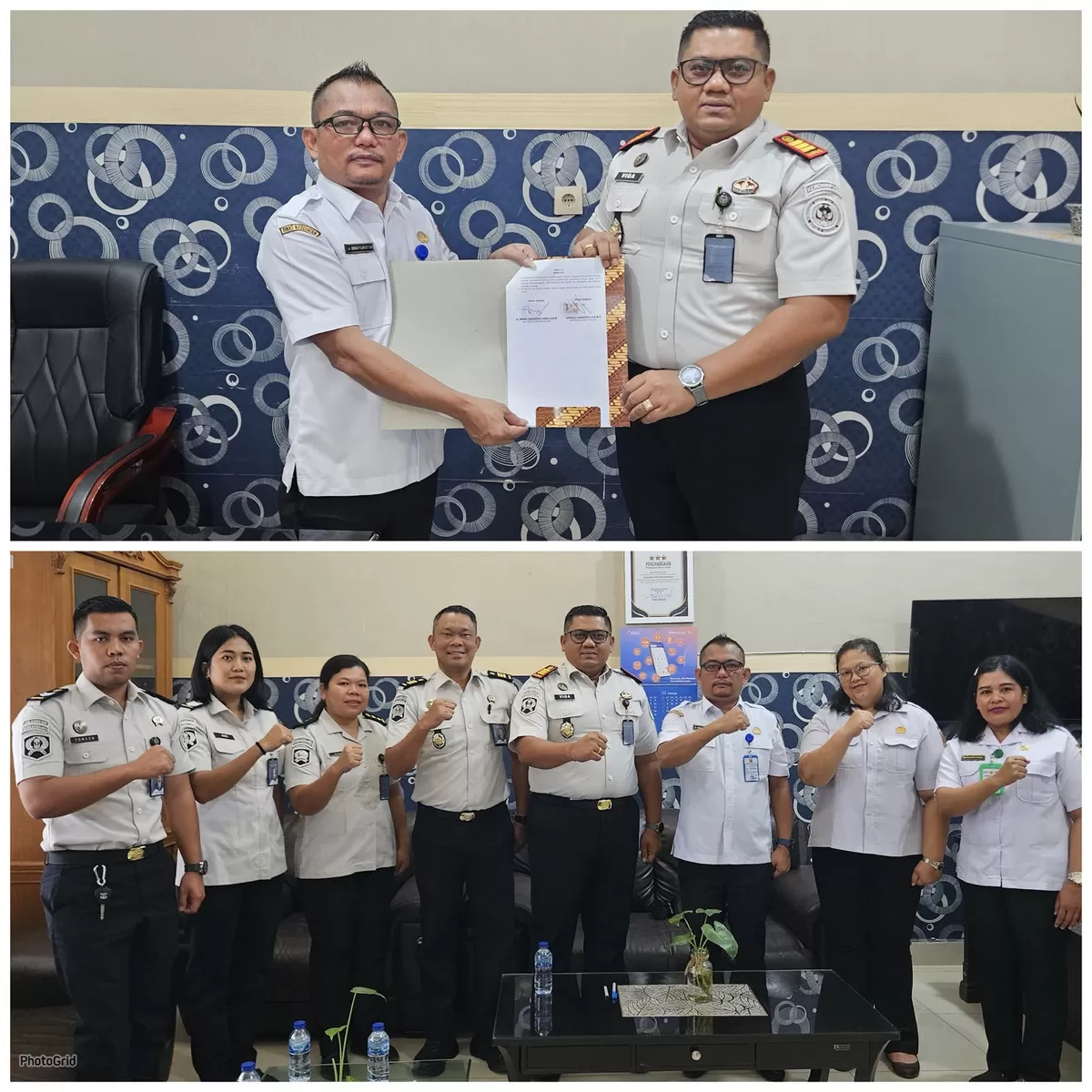 Karutan Sidikalang bersama Direktur RSUD Sidikalang