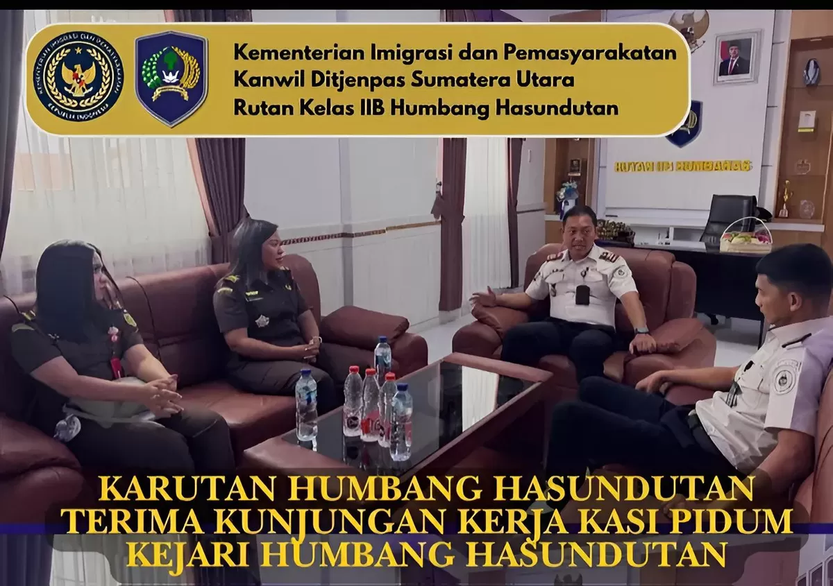 Karutan Humbang Hasundutan Bersama Kasi Pidum Kejari Humbang Hasundutan
