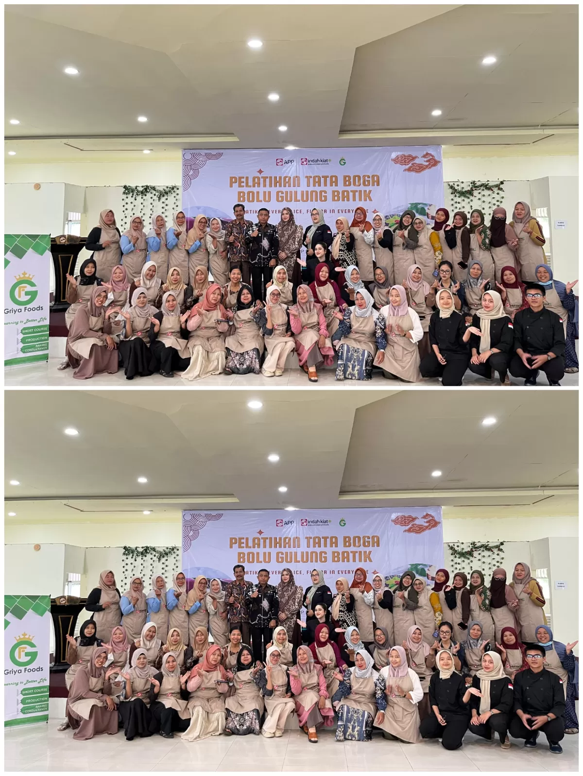 PT IKPP Perawang Gelar Pelatihan Tata Boga, Membuat Bolu Gulung Batik, Kembangkan kreativitas Ibu - Ibu UMKM untuk Peluang usaha