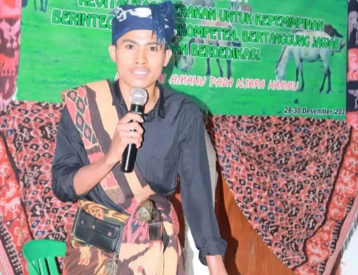 Iwantonius Miha Njurumana aktivis mahasiswa NTT (Sandiang K Ndapa Namung Nawacita)