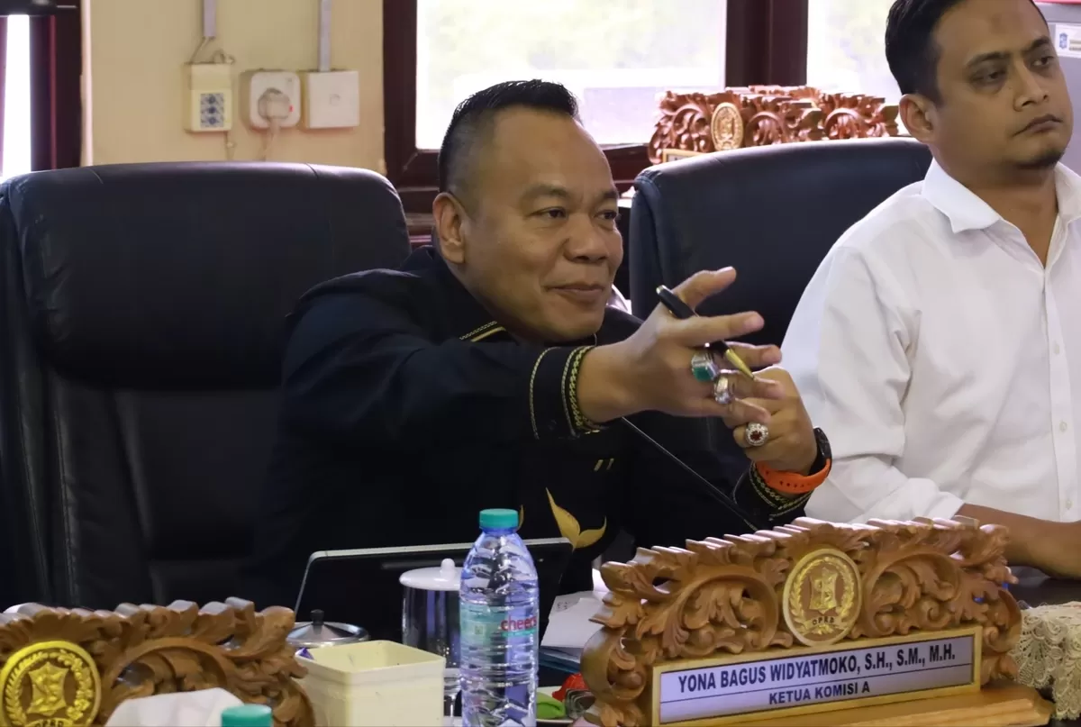 Ketua Komisi A DPRD Surabaya Yona Bagus Widyatmoko