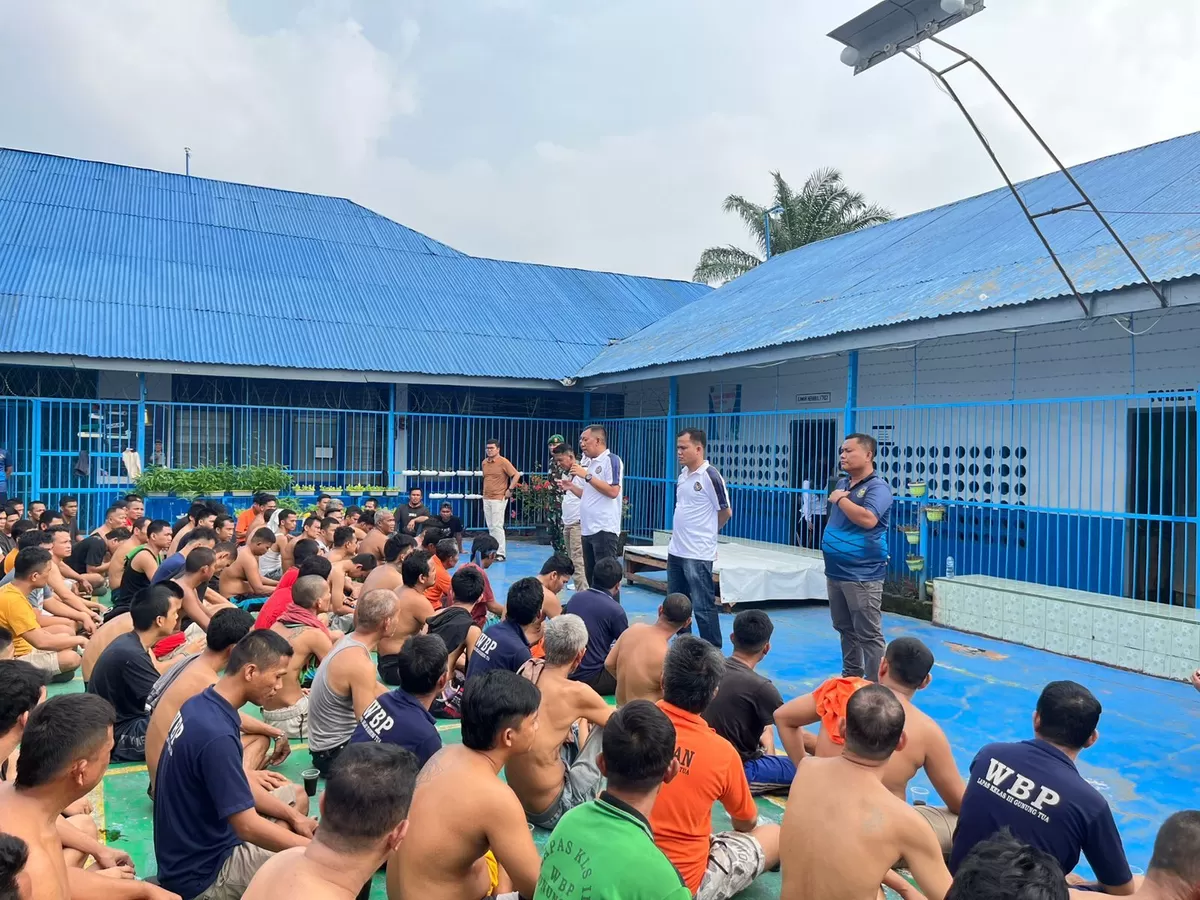 Kalapas Gunungtua dan Jajaran Bersama WBP
