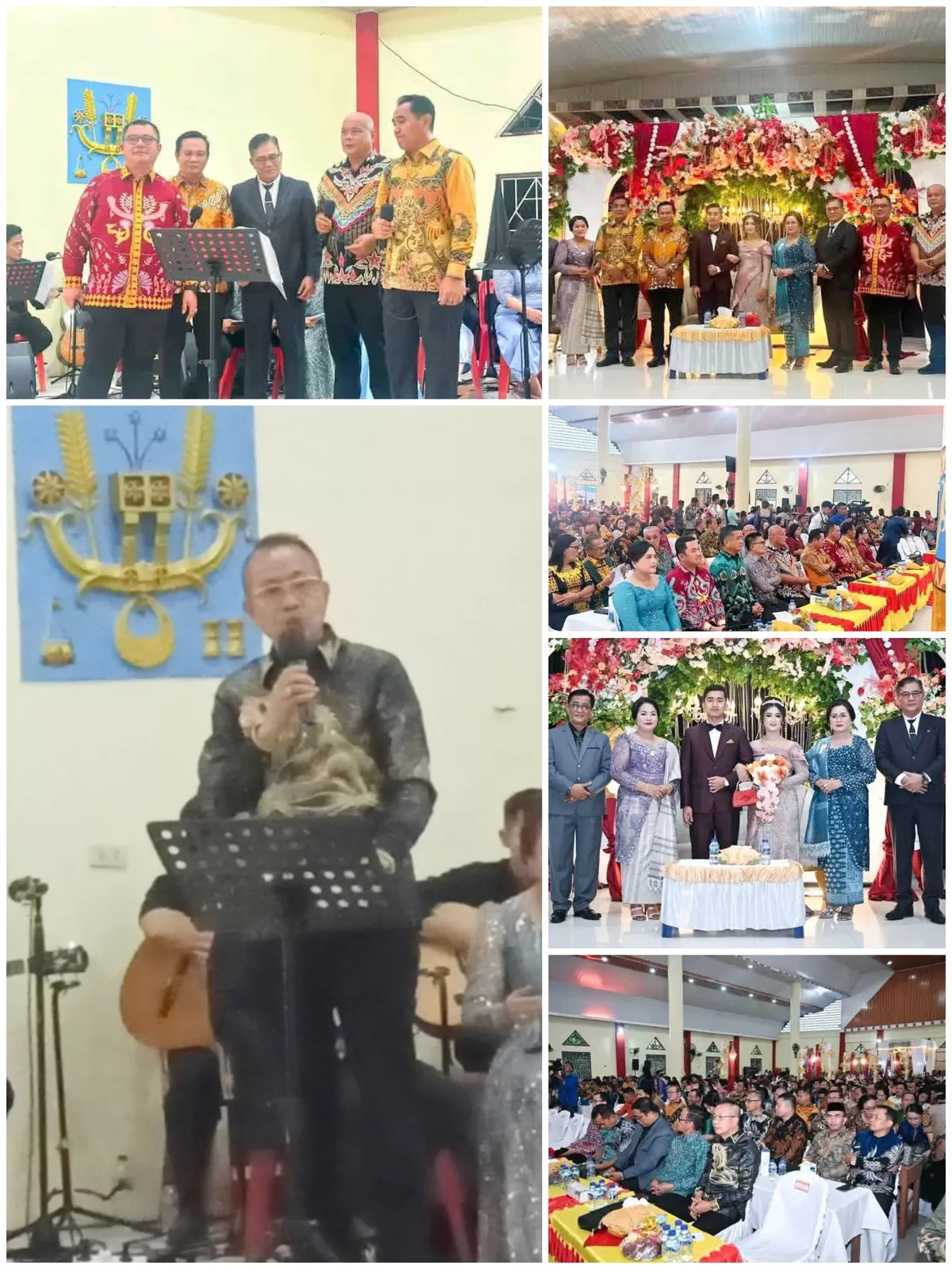Dalizatulo Lase S.H. M. H Ketua DPD Himpunan Masyarakat Nias Indonesia ( HIMNI ) Provinsi Riau menghadiri acara syukuran pernikahan Foera Era Laia, SM. (Putra dari Bupati Nias Selatan. 