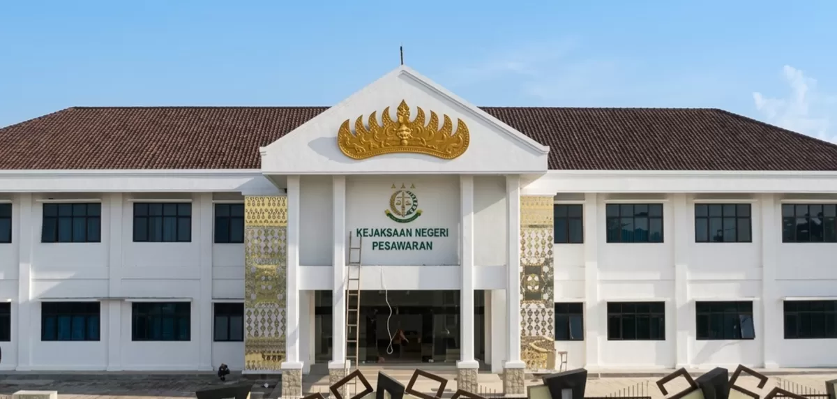 Kantor Kejari Pesawaran, Lampung  (Istimewa)