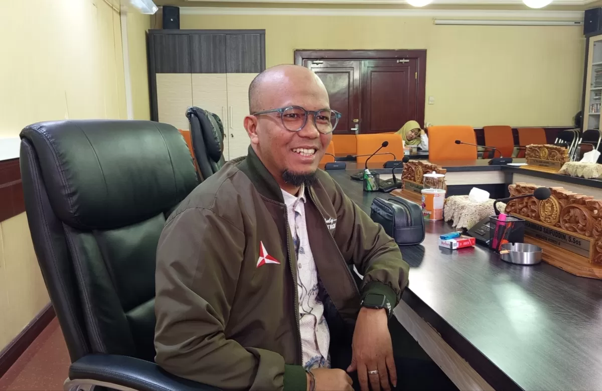 Anggota Komisi A DPRD Surabaya dari Partai Demokrat, Muhammad Syaifuddin