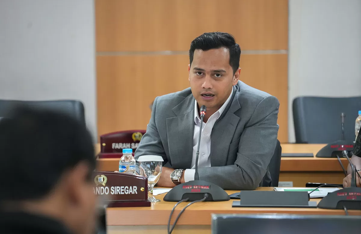 Anggi Arando Siregar Anggota Komisi E DPRD DKI Jakarta Fraksi Partai Gerindra (Istimewa)