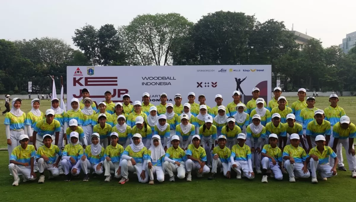 Foto : kontingen Jatim keluar sebagai Juara Umum Kejurnas Woodball 2026 setelah mengumpulkan 10 medali emas, 8 perak, dan 5 perunggu.