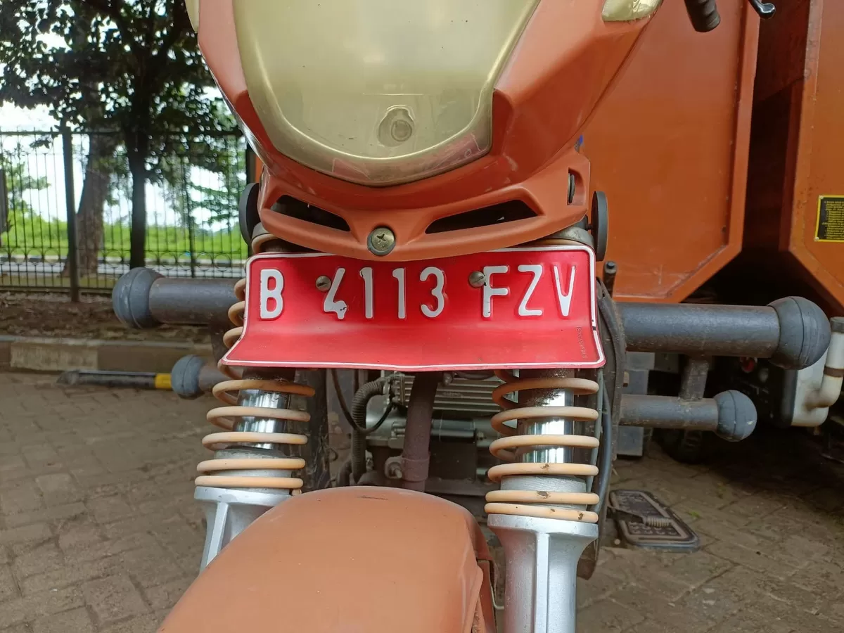 Kendaraan Berpelat Nomor Polisi B 4113 FZV (Tim Media Nawacita Indonesia)
