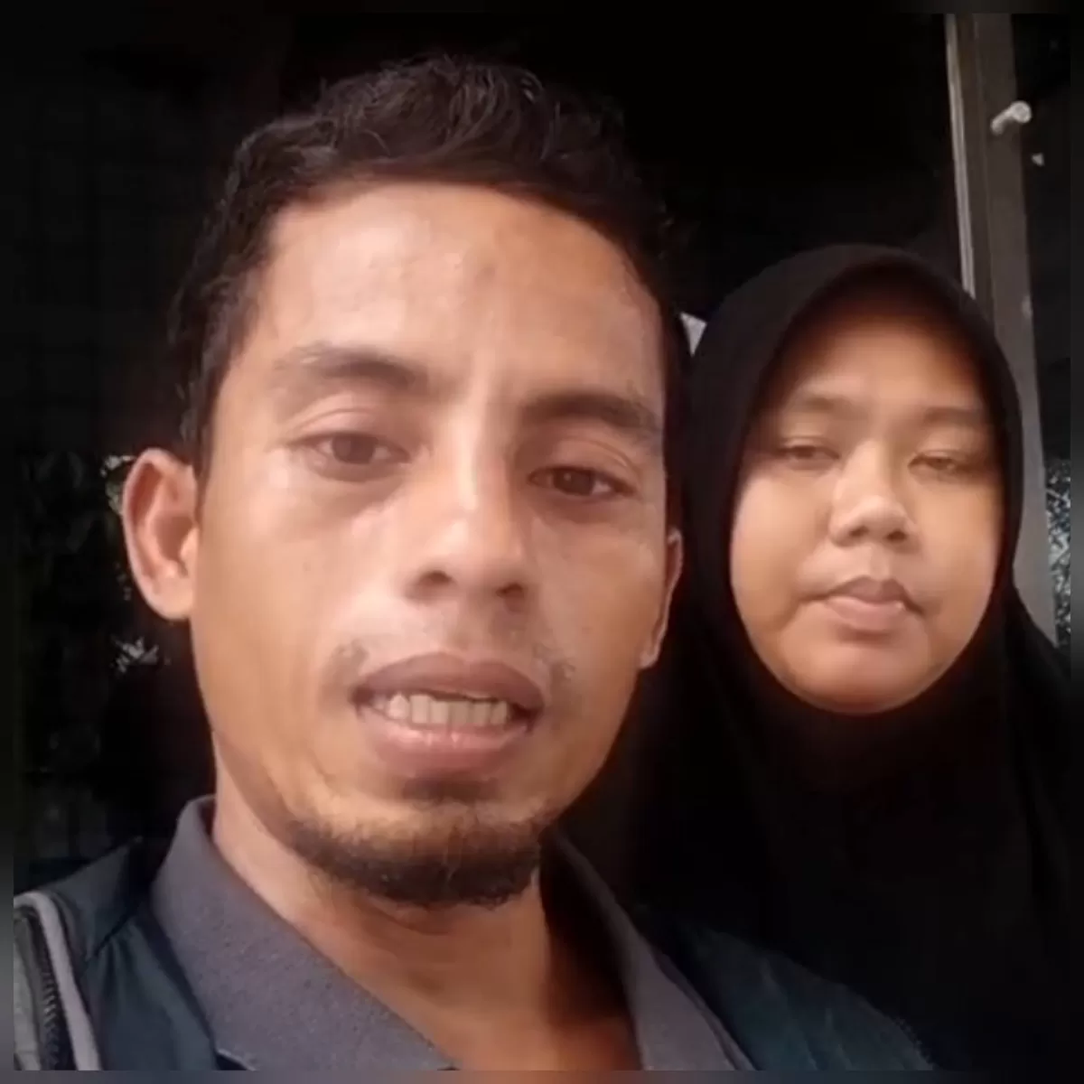 Foto Adrimen Dan Istri  (NAWACITAPOST.COM)