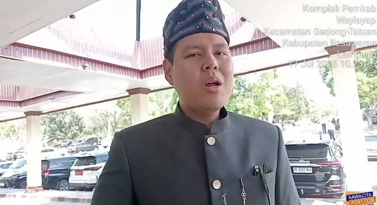 Muhammad Rinaldi Ketua Komisi IV DPRD Kabupaten Pesawaran, Lampung (AMRULLOH Nawacita)