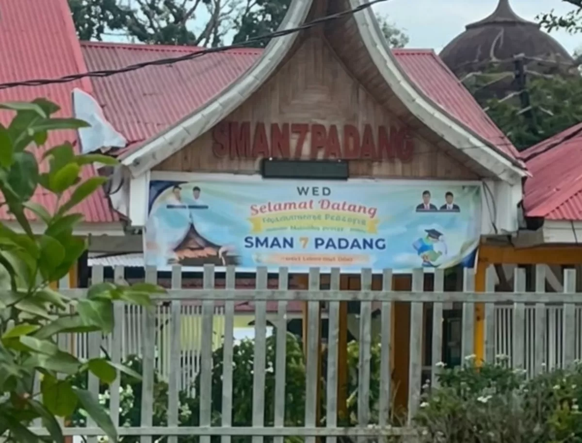 Gedung SMAN 7 Padang, Sumatera Barat  (Tim Media Nawacita Indonesia)
