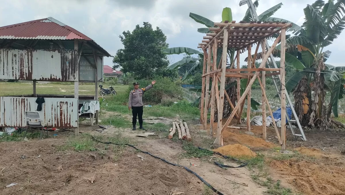 Polsek Tualang terus menunjukkan komitmennya dalam mendukung program ketahanan pangan melalui pendampingan kepada kelompok tani di wilayah hukumnya.