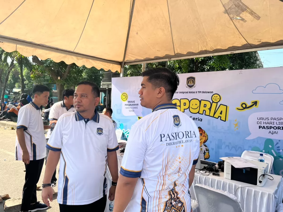 Pelayanan keimigrasian melalui program Pasporia (Paspor Ceria)