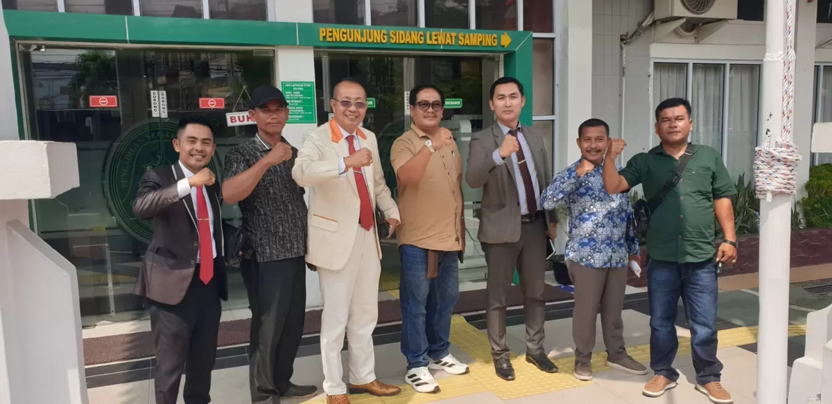 Tim pengacara untuk memperjuangan HAK Perkerja Berlanjut di persidangan,Sidang perkara pekerja PT Torganda di tunda.