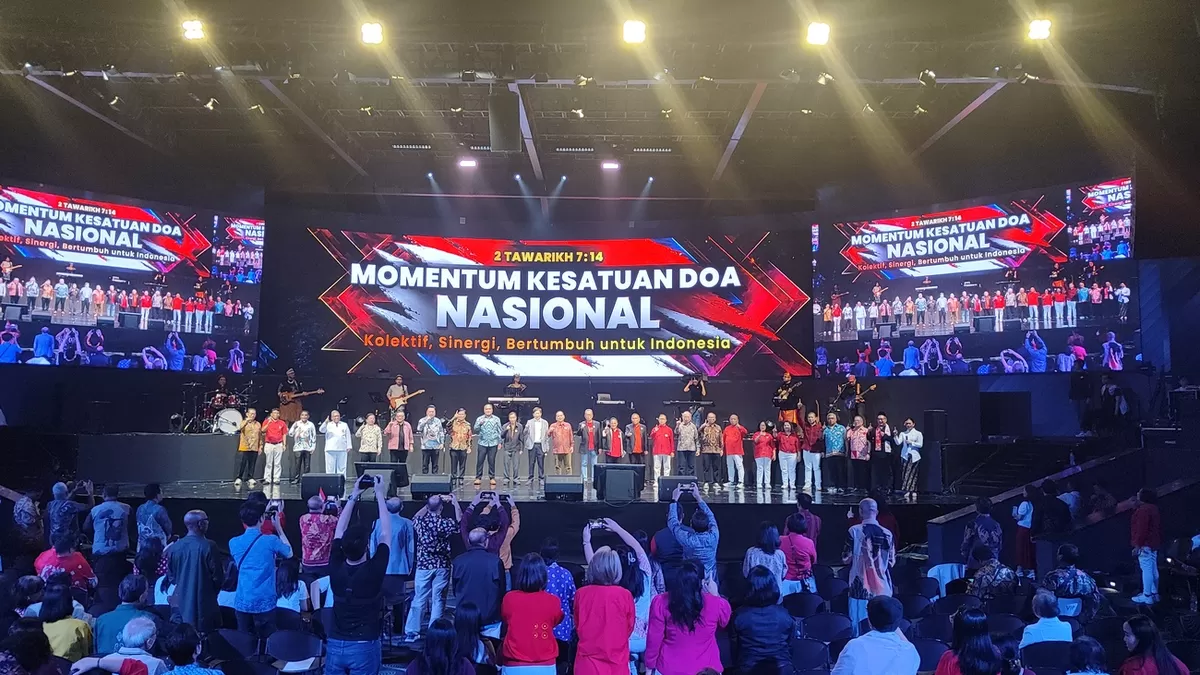 Foto Bersama Aras Gereja Nasional, Pimpinan Gereja di Indonesia MKDN - JDN 2026. (Istimewa)