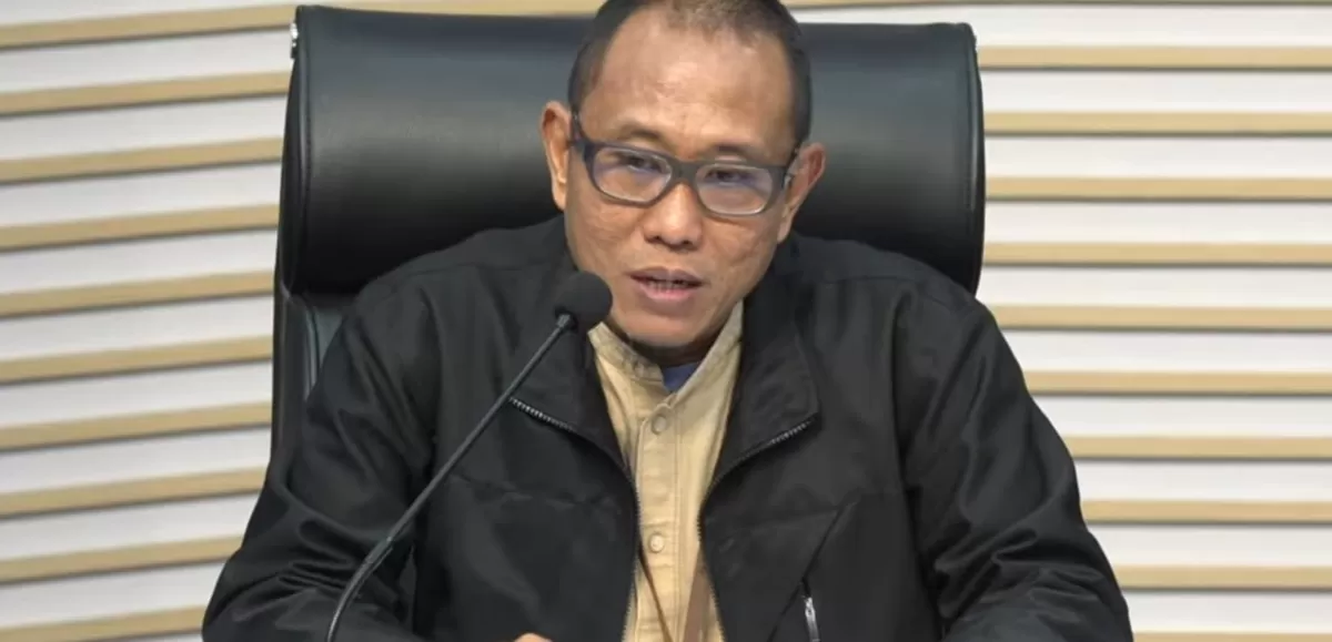 Plh Direktur Penyidikan KPK Ahmad Taufik Husein beberkan klaster kasus dugaan korupsi proses penerimaan mahasiswa Jalur Mandiri di Unsoed Purwokerto. (YouTube/ KPK RI)