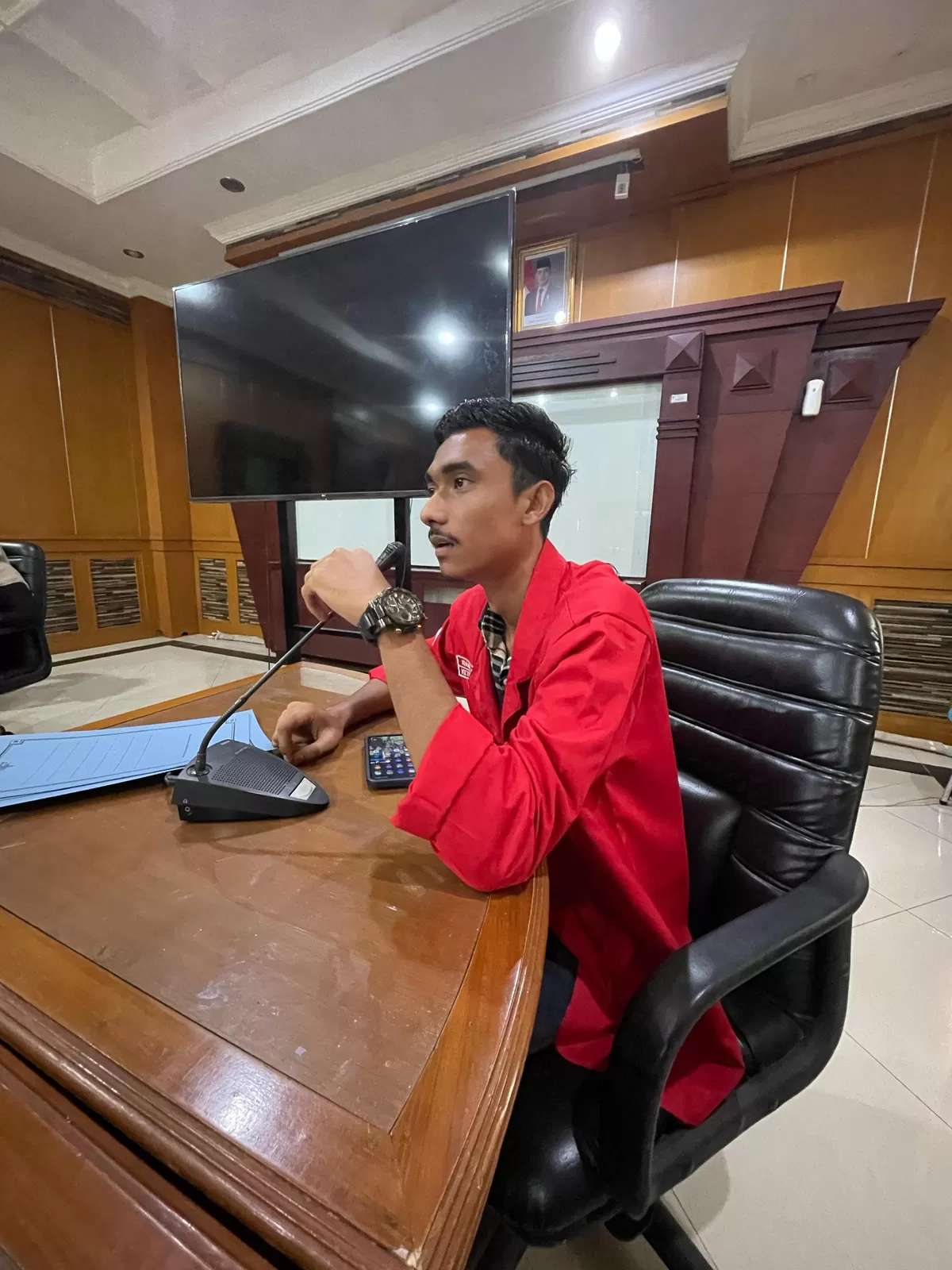 Foto Demisioner Ketua Cabang GMNI Rokan Hulu, Khoirul Abdi,  (NAWACITAPOST.COM )