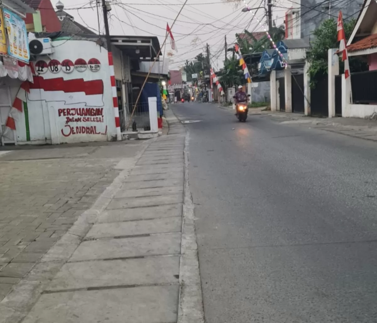 Drainase RW 24 Kayuringin Jaya yang telah diselesaikan oleh DBMSDA Kota Bekasi (Media Nawacita Indonesia)