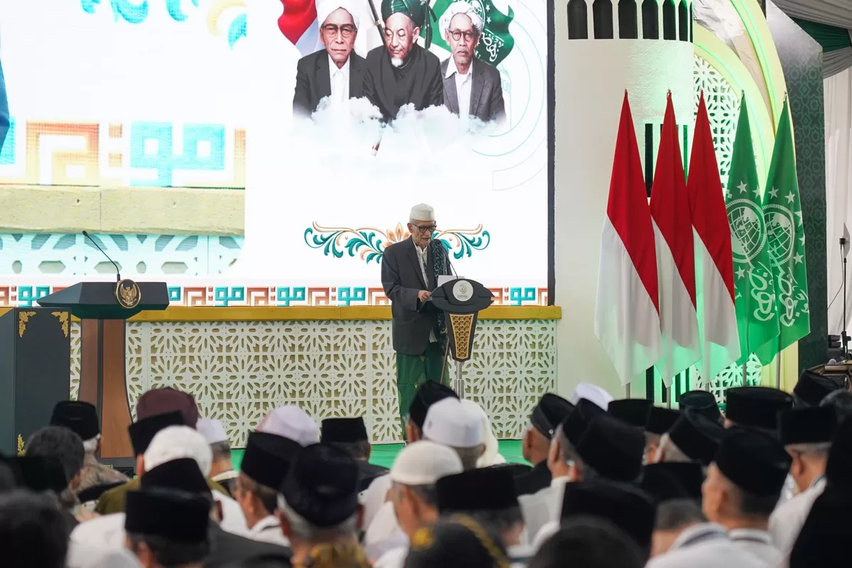 KH Miftachul Akhyar kembali terpilih sebagai Rais Aam Pengurus Besar Nahdlatul Ulama (PBNU) masa khidmat 2026-2031.