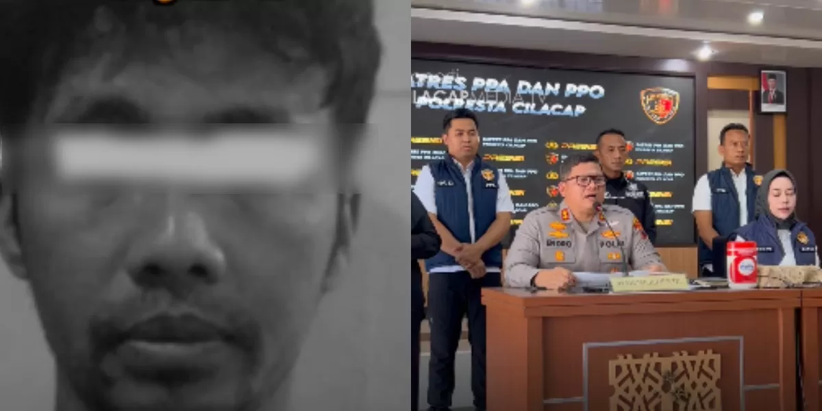 Menyoroti fakta terkini ihwal kasus dugaan pelecehan seksual yang melibatkan oknum guru ngaji terhadap 24 muridnya di Cilacap, Jawa Tengah. (Instagram.com/@cilacapmedia_)