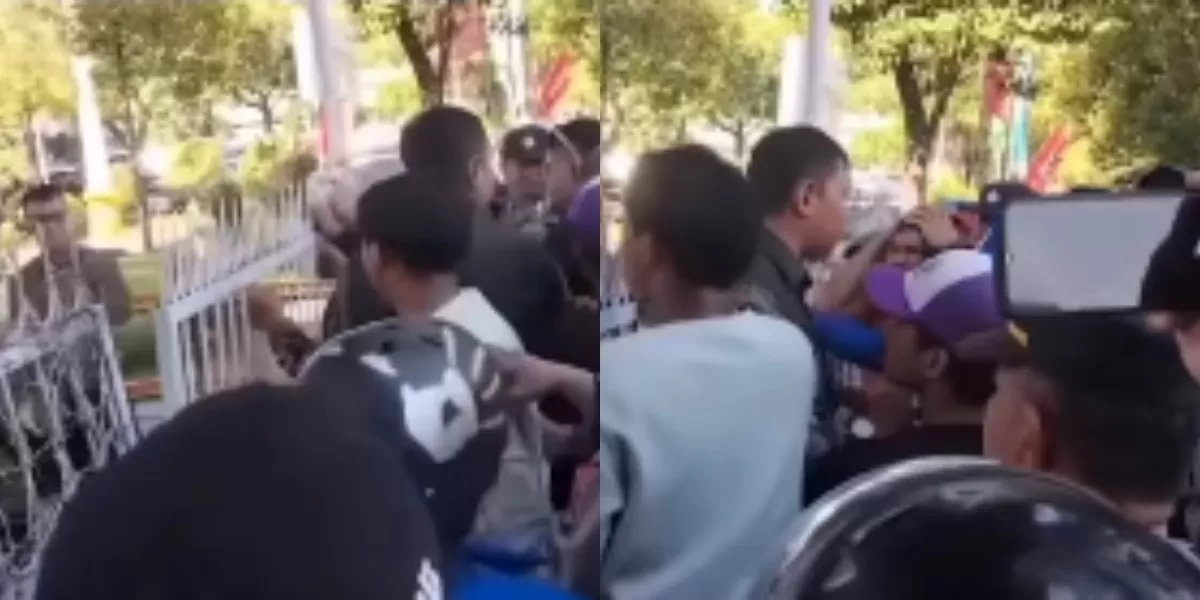 Menyoroti fakta di balik aksi demonstrasi massa yang dipicu dugaan persoalan kelangkaan BBM dan gas elpiji 3 kilogram. (Instagram.com/@makassar_iinfo)