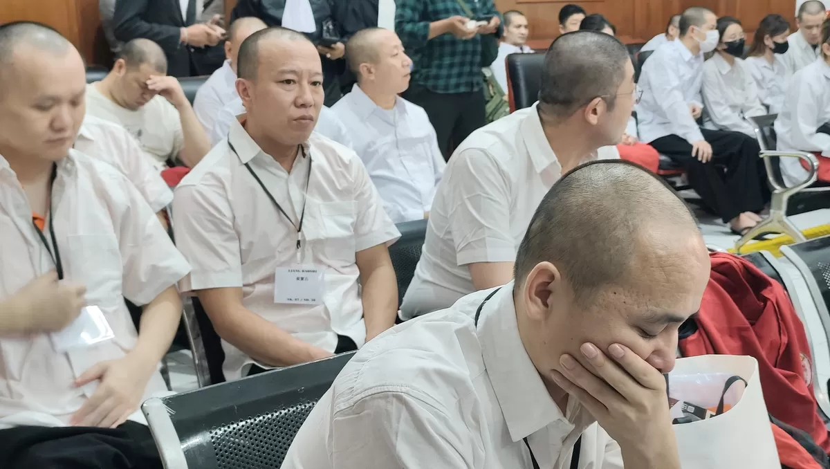 Fu Liwen alias A Wen, salah satu terdakwa dalam perkara dugaan sindikat scamming diduga berperan sebagai pengawas operator di salah satu lokasi jaringan.