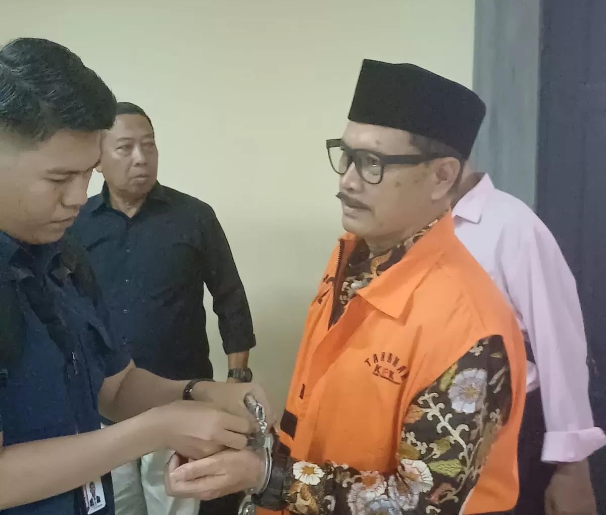 Maidi dituntut 7 tahun 2 bulan penjara dalam perkara dugaan pemerasan dan gratifikasi.