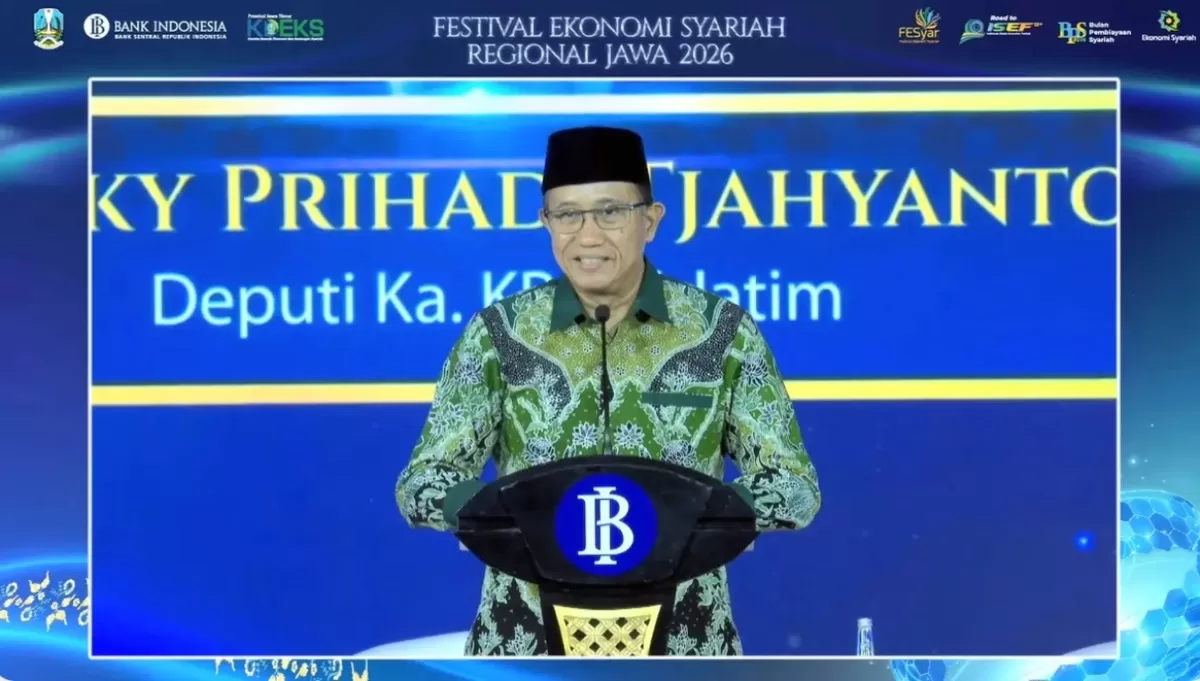 Deputy Ka. KPwBI Jatim, Ridzky Prihadi Tjahyanto. (Source: YT @BankIndonesia)