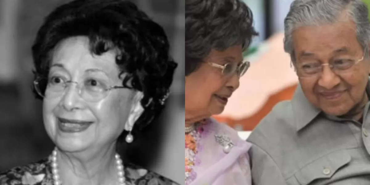 Menelusuri rekam jejak istri eks PM Malaysia Mahathir Mohamad, Siti Hasmah yang dikabarkan wafat di usia ke-100 tahun. (Instagram.com/@undercover.id)