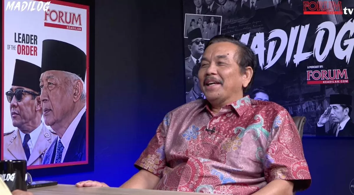 Syahganda Nainggolan resmi dilantik sebagai Kepala Badan Komunikasi Pemerintah pada Jumat, 2 Oktober 2026. (Layar Tangkap YouTube Forum Keadilan TV)