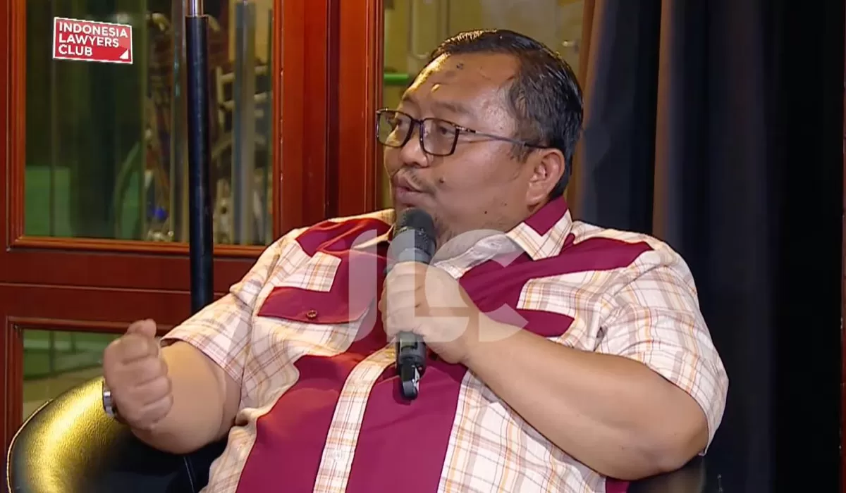 Foto: Screenshot Anggota DPR RI Yanuar Arif saat membahas problematika Lapas dalam tayangan YouTube ILC. (Istimewa)